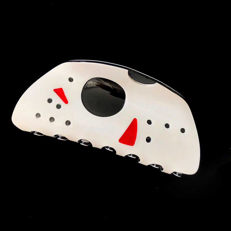 Wholesale Dark Ghost Face Mask Halloween Hair Claws